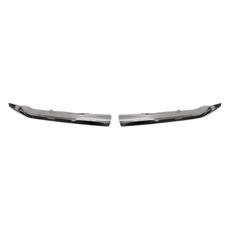 Replacement - Upper Driver and Passenger Side Grille Molding Set (CAPA Certified)