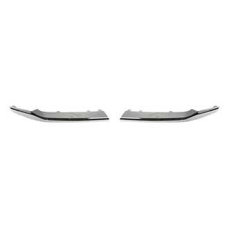 Replacement - Lower Driver and Passenger Side Grille Molding Set (CAPA Certified)