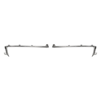 Replacement - Upper Driver and Passenger Side Grille Molding Set (Standard Line)