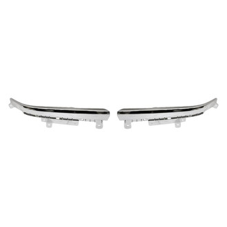 Replacement - Lower Driver and Passenger Side Grille Molding Set (Standard Line)