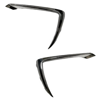 Replacement - Front Driver and Passenger Side Fog Light Trim Set (Standard Line)