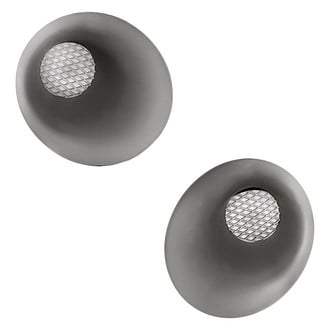 Replacement - Front Driver and Passenger Side Fog Light Cover Set (CAPA Certified)