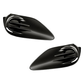 Replacement - Front Driver and Passenger Side Fog Light Cover Set (Standard Line)