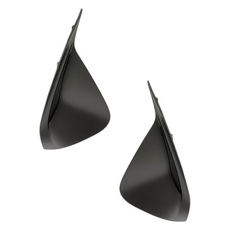Replacement - Front Driver and Passenger Side Fog Light Cover Set (Standard Line)