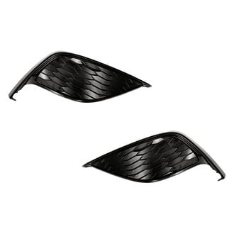 Replacement - Front Outer Driver and Passenger Side Fog Light Cover Set (Standard Line)