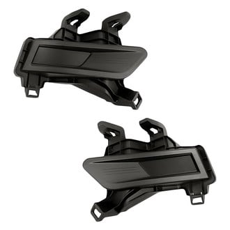 Replacement - Front Driver and Passenger Side Fog Light Cover Set (Standard Line)