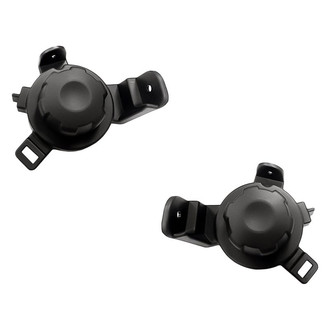 Replacement - Front Driver and Passenger Side Fog Light Cover Set (Standard Line)