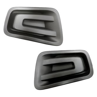Replacement - Front Driver and Passenger Side Fog Light Cover Set (Standard Line)