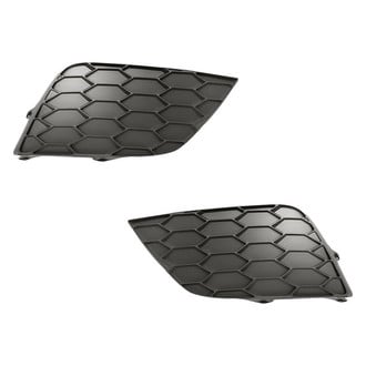 Replacement - Front Driver and Passenger Side Fog Light Cover Set (Standard Line)