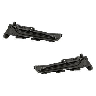 Replacement - Front Driver and Passenger Side Fog Light Cover Set (Standard Line)
