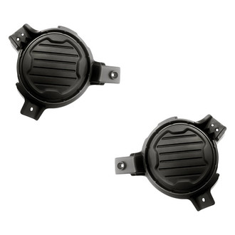 Replacement - Front Driver and Passenger Side Fog Light Cover Set (Standard Line)