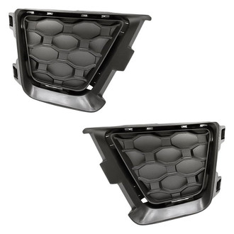 Replacement - Front Lower Driver and Passenger Side Fog Light Cover Set (Standard Line)