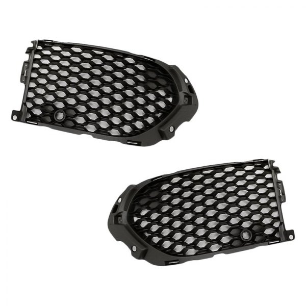 Replacement - Front Driver and Passenger Side Lower Outer Fog Light Cover Set