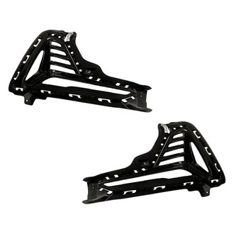 Replacement - Front Driver and Passenger Side Fog Light Bezel Set (Standard Line)