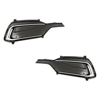 Replacement - Front Driver and Passenger Side Fog Light Cover Set (Standard Line)