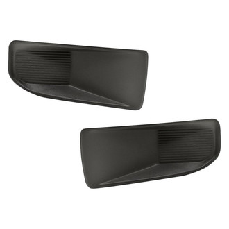 Replacement - Front Driver and Passenger Side Fog Light Cover Set (Standard Line)