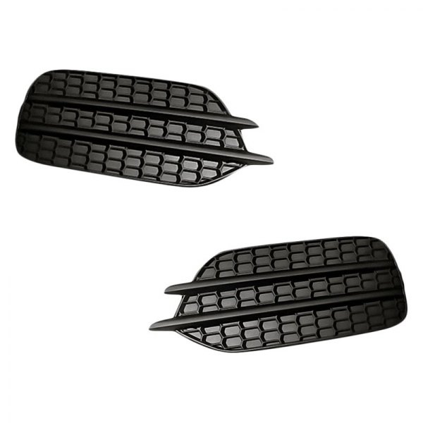 Replacement - Front Driver and Passenger Side Fog Light Cover Set