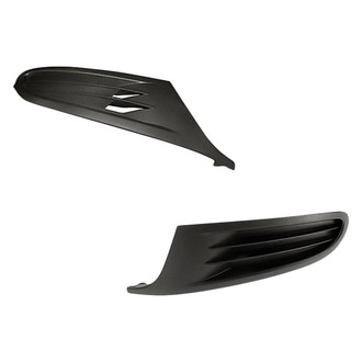 Replacement - Front Driver and Passenger Side Fog Light Cover Set (Standard Line)