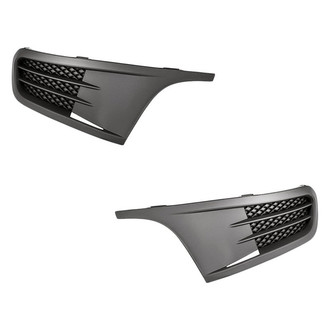 Replacement - Front Driver and Passenger Side Fog Light Cover Set (Standard Line)