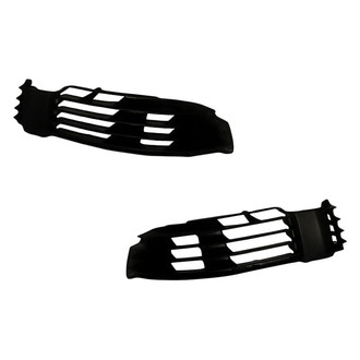 Replacement - Front Driver and Passenger Side Fog Light Cover Set (Standard Line)