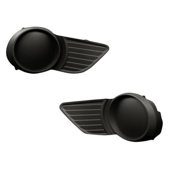 Replacement - Front Driver and Passenger Side Fog Light Cover Set (Standard Line)
