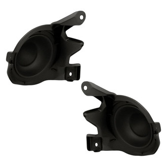 Replacement - Front Driver and Passenger Side Fog Light Cover Set (Standard Line)