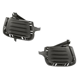 Replacement - Front Driver and Passenger Side Fog Light Cover Set (Standard Line)