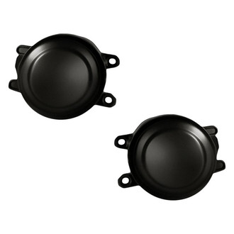 Replacement - Front Driver and Passenger Side Fog Light Cover Set (Standard Line)