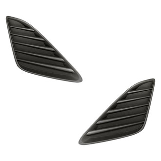 Replacement - Front Driver and Passenger Side Fog Light Cover Set (Standard Line)