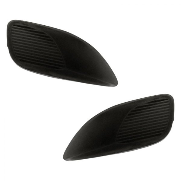 Replacement - Front Driver and Passenger Side Fog Light Cover Set