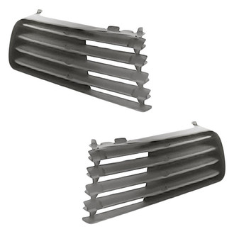 Replacement - Front Driver and Passenger Side Fog Light Cover Set (Standard Line)