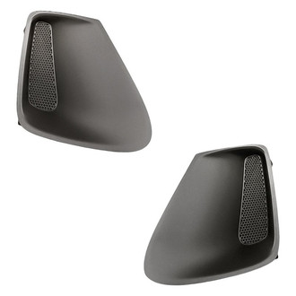 Replacement - Front Driver and Passenger Side Fog Light Cover Set (Standard Line)