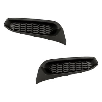 Replacement - Front Driver and Passenger Side Fog Light Cover Set (Standard Line)