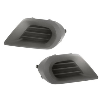 Replacement - Front Driver and Passenger Side Fog Light Cover Set (Standard Line)