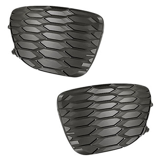 Replacement - Front Driver and Passenger Side Fog Light Cover Set (Standard Line)