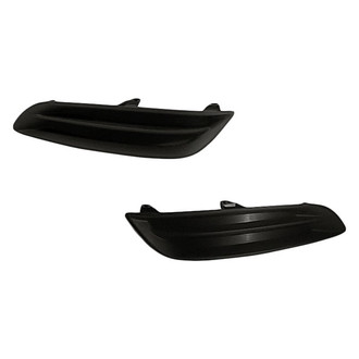 Replacement - Front Driver and Passenger Side Fog Light Cover Set (Standard Line)