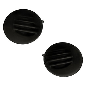 Replacement - Front Driver and Passenger Side Fog Light Cover Set (Standard Line)