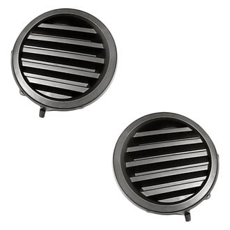 Replacement - Front Driver and Passenger Side Fog Light Cover Set (Standard Line)