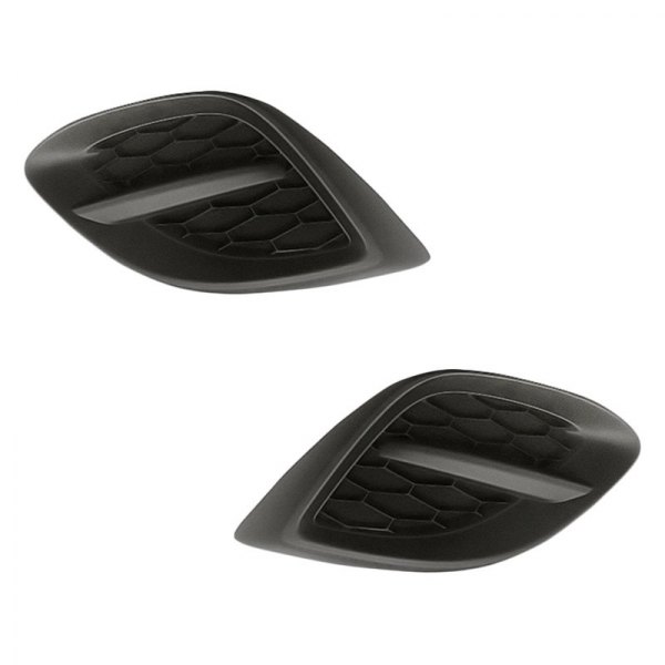 Replacement - Front Driver and Passenger Side Fog Light Cover Set