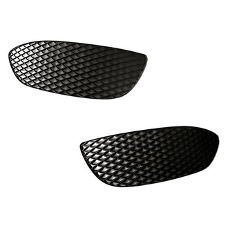 Replacement - Front Driver and Passenger Side Fog Light Cover Set (Standard Line)