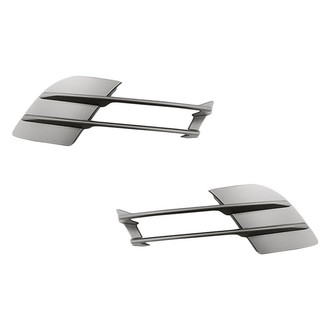 Replacement - Front Driver and Passenger Side Fog Light Trim Set (Standard Line)