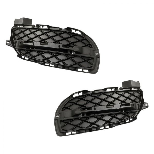 Replacement - Front Driver and Passenger Side Outer Fog Light Cover Set