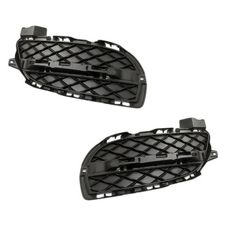 Replacement - Front Outer Driver and Passenger Side Fog Light Cover Set (Standard Line)