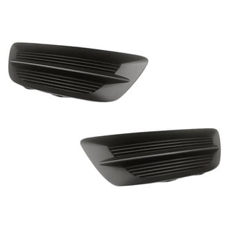 Replacement - Front Driver and Passenger Side Fog Light Cover Set (Standard Line)