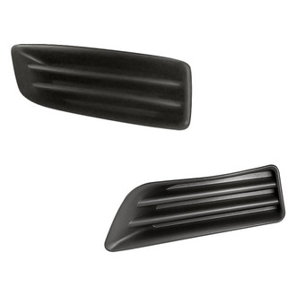 Replacement - Front Driver and Passenger Side Fog Light Cover Set (Standard Line)