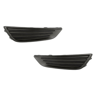 Replacement - Front Driver and Passenger Side Fog Light Cover Set (Standard Line)