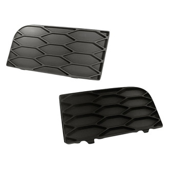 Replacement - Front Driver and Passenger Side Fog Light Cover Set (Standard Line)