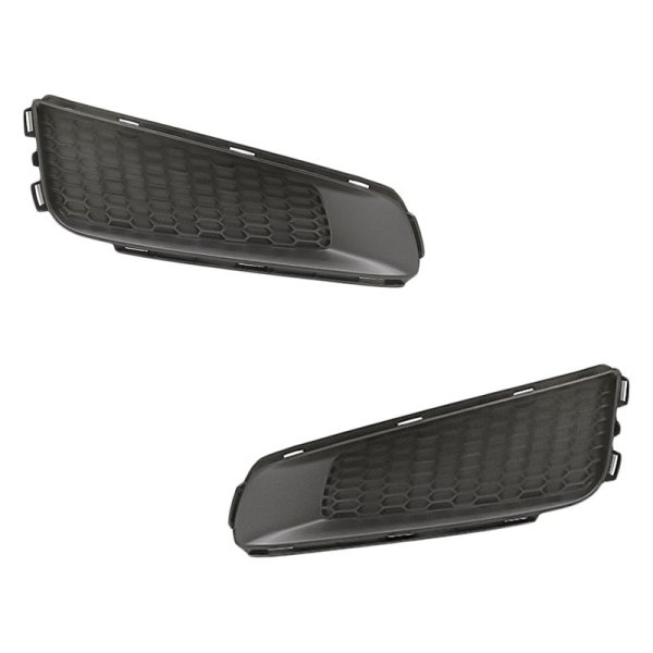 Replacement - Front Driver and Passenger Side Fog Light Cover Set