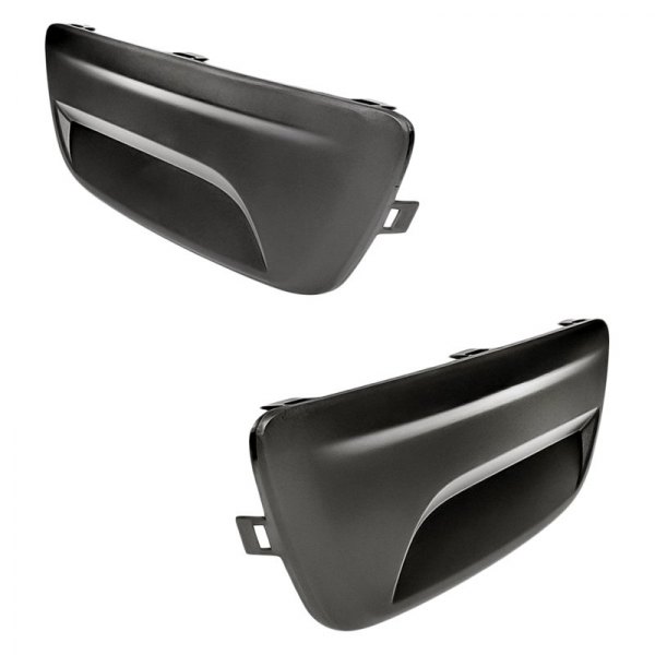 Replacement - Front Driver and Passenger Side Fog Light Cover Set