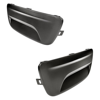 Replacement - Front Driver and Passenger Side Fog Light Cover Set (Standard Line)